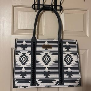Wrangler large grey tote